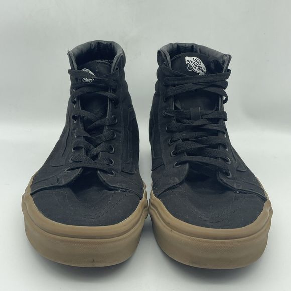 Vans Off The Wall Triple  Black High Top Skateboard Shoe Men Size 11.5 Sneakers - Picture 3 of 7